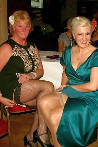 Nylon Matures dressed promiscuous